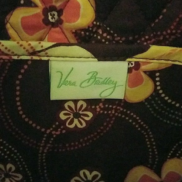 Large floral Vera Bradley purse bag - Picture 2 of 4